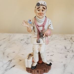 Vintage Bisque Porcelain Lefton Doctor Figurine